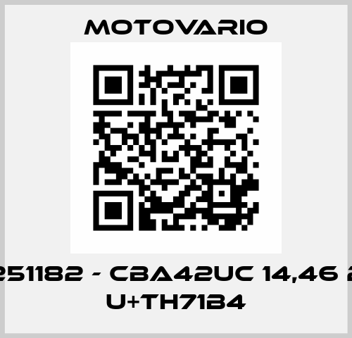 4251182 - CBA42UC 14,46 20 U+TH71B4 Motovario