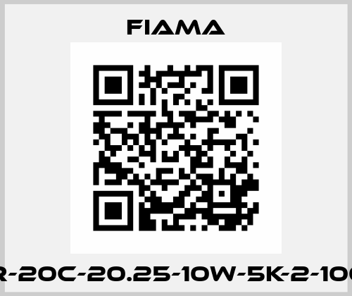 PR-20C-20.25-10W-5K-2-100N Fiama