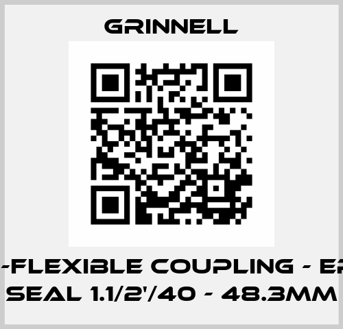 707 -FLEXIBLE COUPLING - EPDM SEAL 1.1/2'/40 - 48.3MM Grinnell
