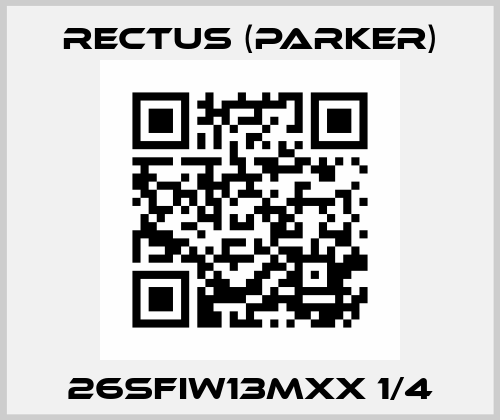 26SFIW13MXX 1/4 Rectus (Parker)