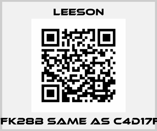 C4D17FK28B same as C4D17FK28C Leeson