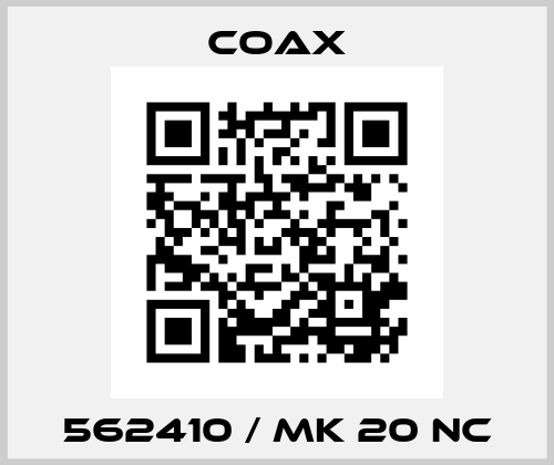 562410 / MK 20 NC Coax