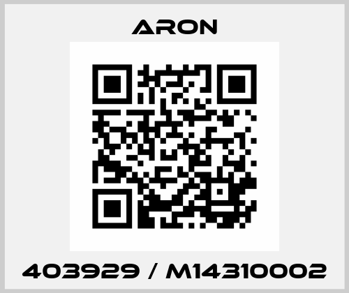 403929 / M14310002 Aron