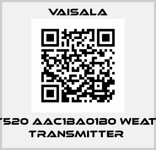 WXT520 AAC1BA01B0 Weather Transmitter  Vaisala