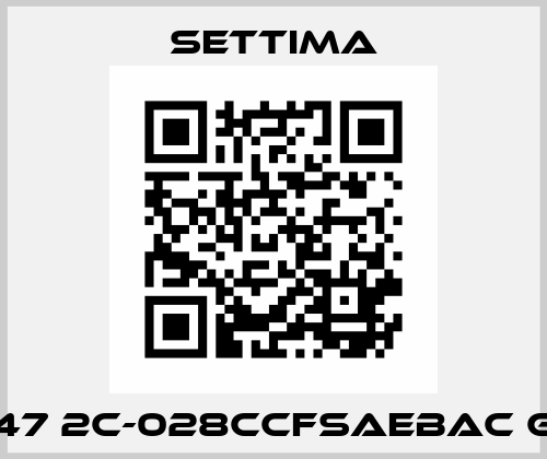 GR47 2C-028CCFSAEBAC GDX Settima