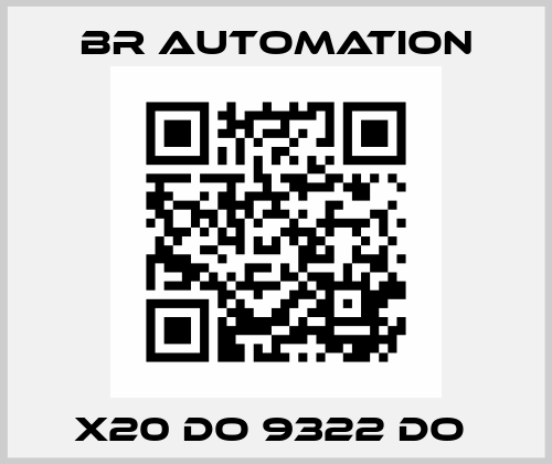 X20 DO 9322 DO  Br Automation