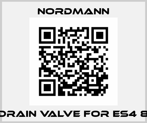drain valve for ES4 8 Nordmann