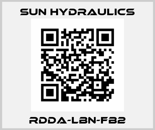 RDDA-LBN-FB2 Sun Hydraulics