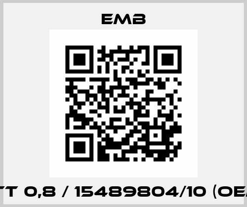STT 0,8 / 15489804/10 (OEM) Emb