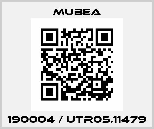 190004 / UTR05.11479 Mubea