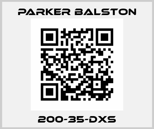 200-35-DXS Parker Balston