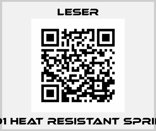 X01 Heat resistant spring Leser