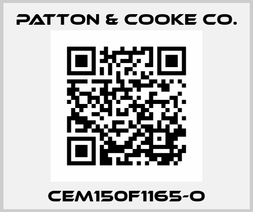 CEM150F1165-O Patton & Cooke Co.