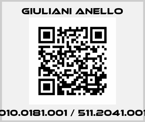 010.0181.001 / 511.2041.001 Giuliani Anello