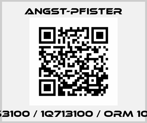 1140053100 / 1Q713100 / ORM 1000-30 Angst-Pfister