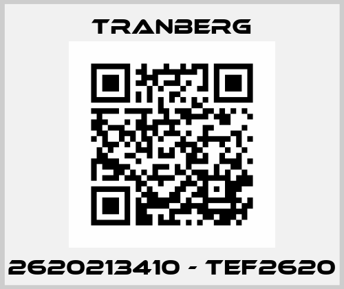 2620213410 - TEF2620 TRANBERG