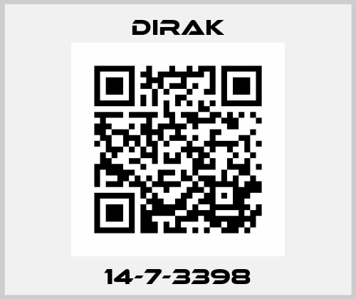 14-7-3398 Dirak
