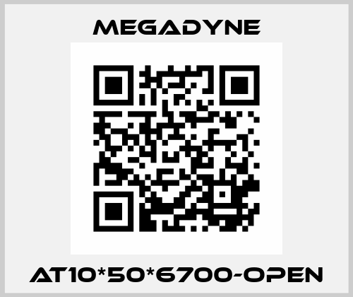 AT10*50*6700-OPEN Megadyne