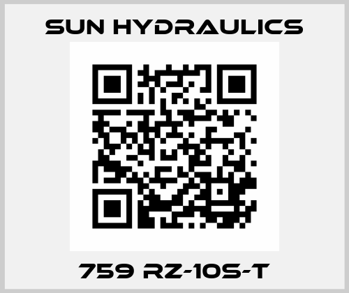 759 RZ-10S-T Sun Hydraulics