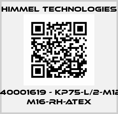 2140001619 - KP75-L/2-M12K M16-RH-ATEX HIMMEL technologies