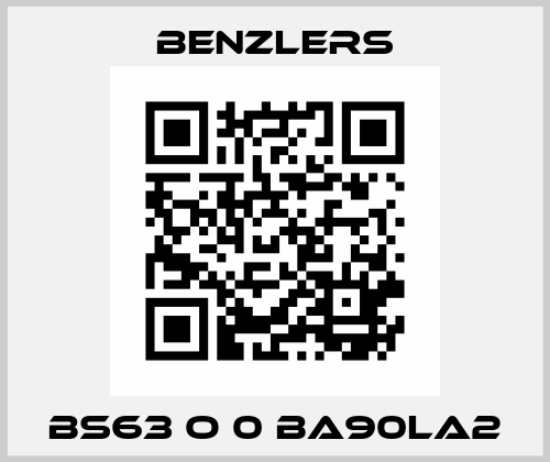 BS63 O 0 BA90LA2 Benzlers