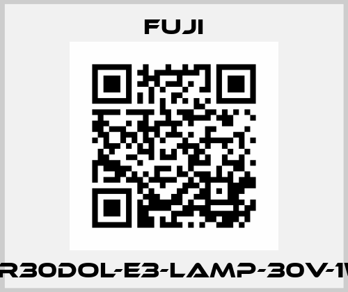 DR30DOL-E3-LAMP-30V-1W Fuji