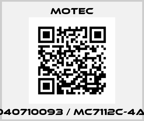 4040710093 / MC7112C-4A-E Motec