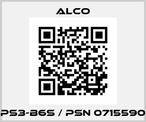 PS3-B6S / PSN 0715590 Alco