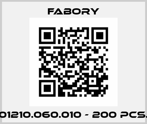 01210.060.010 - 200 PCS. Fabory