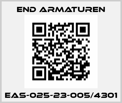 EAS-025-23-005/4301 End Armaturen