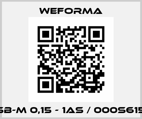 WSB-M 0,15 - 1AS / 000S61510 Weforma