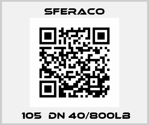 А105  DN 40/800LB  Sferaco