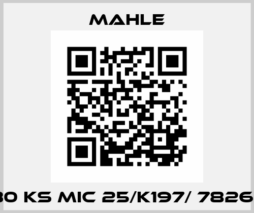 PI 1030 KS MIC 25/K197/ 78268625 MAHLE