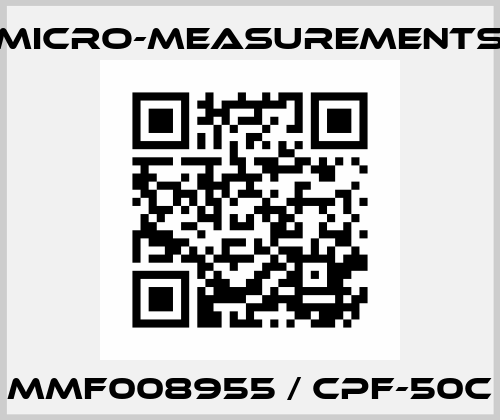 MMF008955 / CPF-50C Micro-Measurements