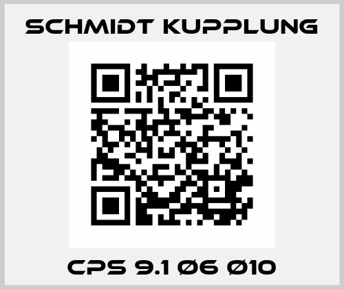 CPS 9.1 ø6 ø10 Schmidt Kupplung