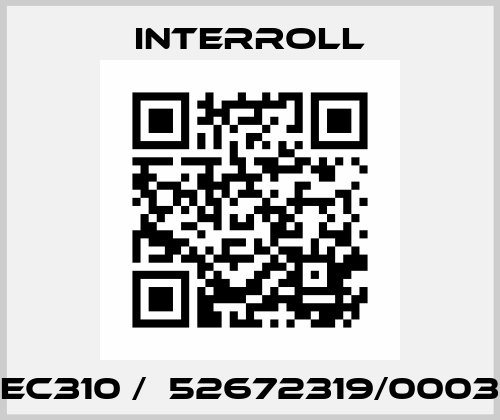 EC310 /  52672319/0003 Interroll