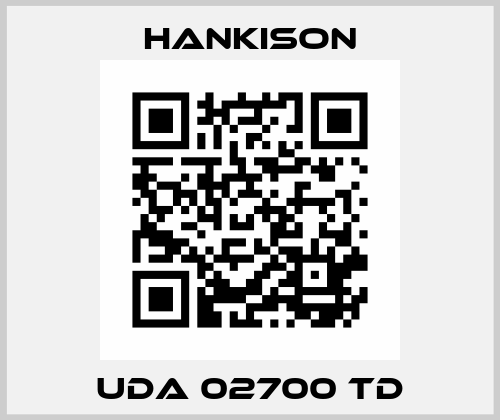 UDA 02700 TD Hankison