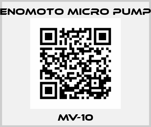 MV-10 Enomoto Micro Pump