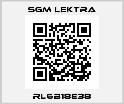 RL6B18E38 Sgm Lektra
