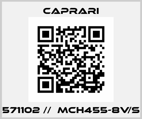 571102 //  MCH455-8V/S CAPRARI