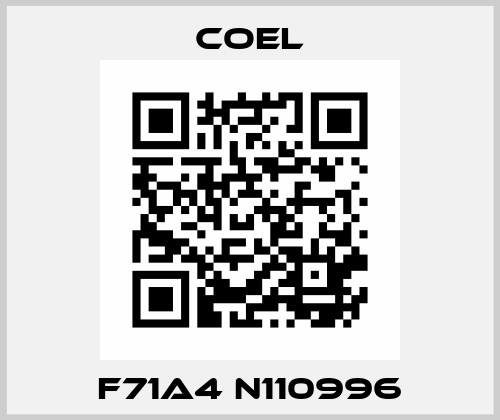 F71A4 N110996 Coel