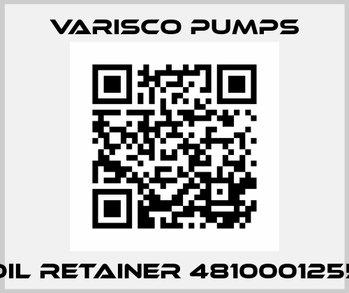 Oil Retainer 4810001255 Varisco pumps