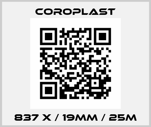 837 X / 19mm / 25m Coroplast