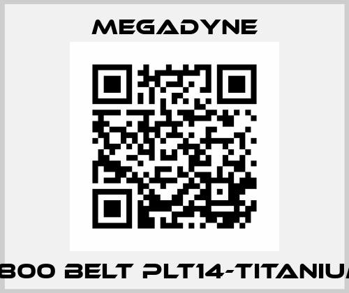2800 belt PLT14-Titanium Megadyne