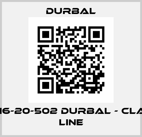 BEM 16-20-502 DURBAL - CLASSIC LINE Durbal