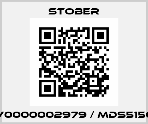 MV0000002979 / MDS5150A Stober
