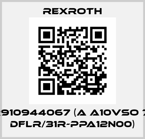 R910944067 (A A10VSO 71 DFLR/31R-PPA12N00) Rexroth
