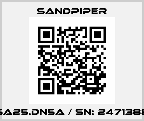 SA25.DN5A / SN: 2471388 Sandpiper