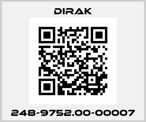 248-9752.00-00007 Dirak