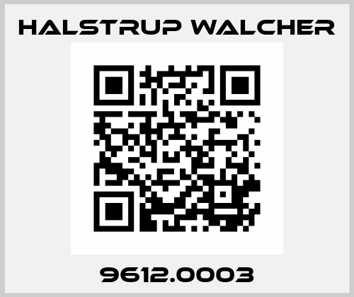 9612.0003 Halstrup Walcher